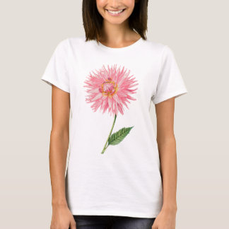 Camiseta Dalia rosada delicada