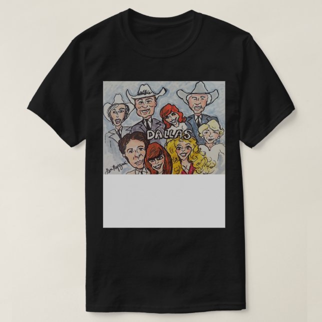 Camiseta Dallas 1978 TV TShirt (Diseño del anverso)