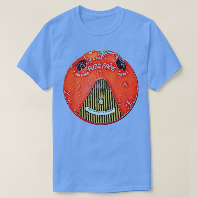 Camiseta Dallas Arbiter Fuzz Face Pedal (Diseño del anverso)