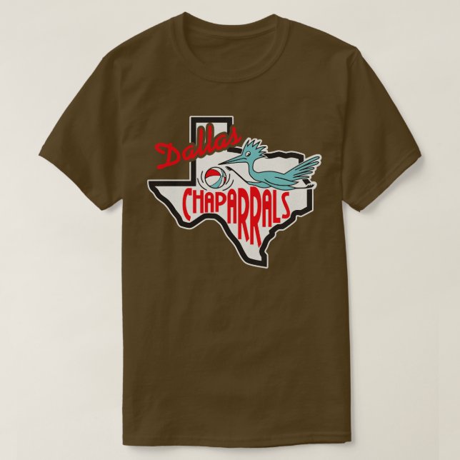 Camiseta Dallas Chaparrals Basketball (Diseño del anverso)