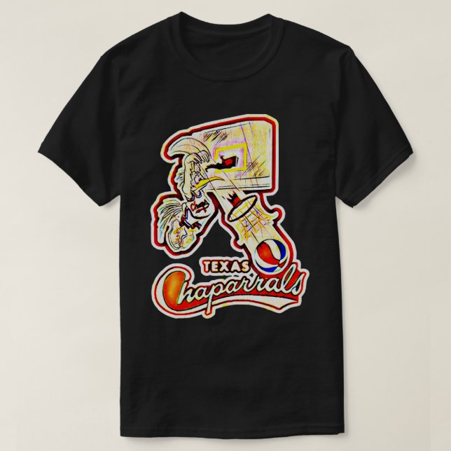 Camiseta Dallas Chaparrals Basketball (Diseño del anverso)