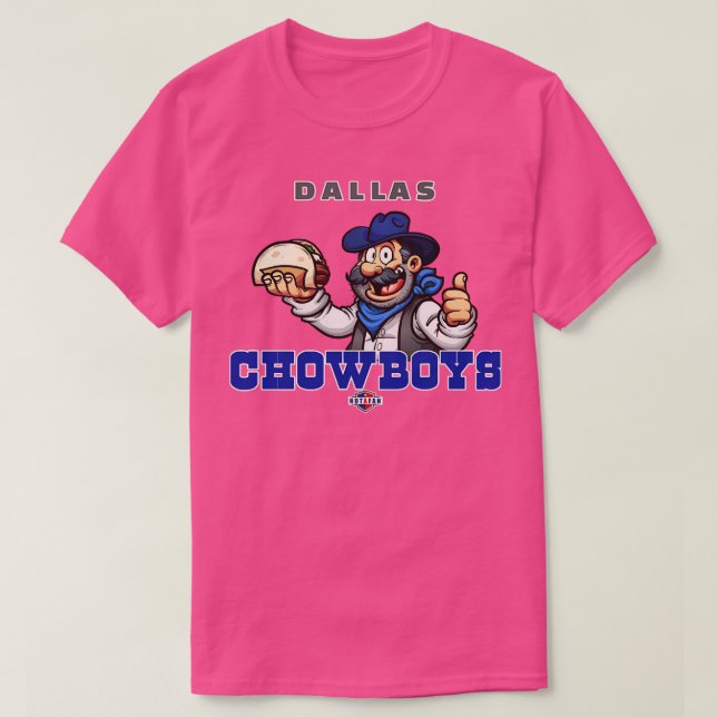 Camiseta Dallas Chowboys TShirt (Diseño del anverso)