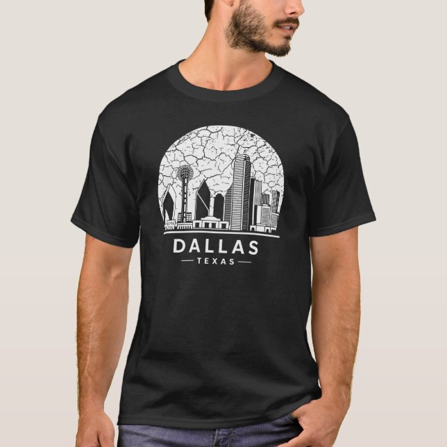 Camiseta Dallas City Texas (Anverso)