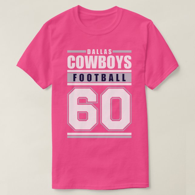 Camiseta Dallas Cowboys 1960 Team TShirt (Diseño del anverso)