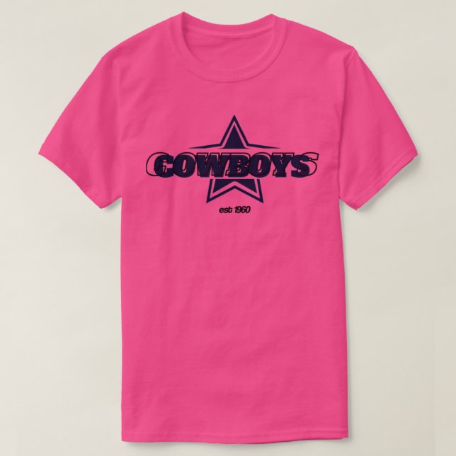Camiseta Dallas Cowboys TShirt 14 (Diseño del anverso)