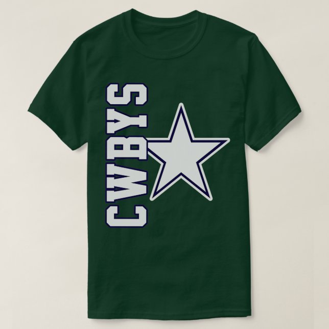 Camiseta Dallas Cowboys TShirt 7 (Diseño del anverso)