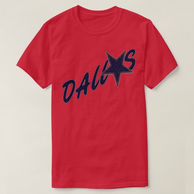 Camiseta Dallas Cowboys Vintage Style TShirt (Diseño del anverso)