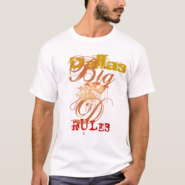 Camiseta Dallas gobierna el extracto (Anverso)