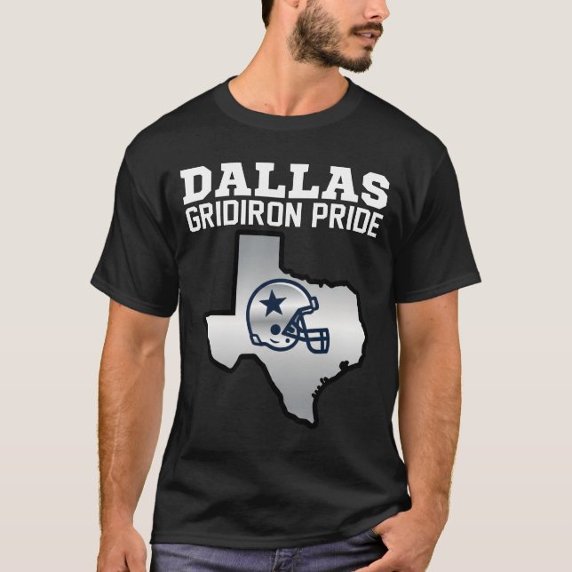 CAMISETA DALLAS GRIDIRON PRIDE - TEXAS FOOTBALL  (Anverso)