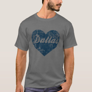 Camiseta Dallas Heart, Texas Gift
