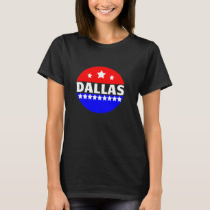 Camiseta Dallas Patriotic Colors USA Sport America Veteran