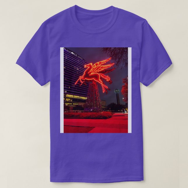 Camiseta Dallas Pegasus TShirt (Diseño del anverso)
