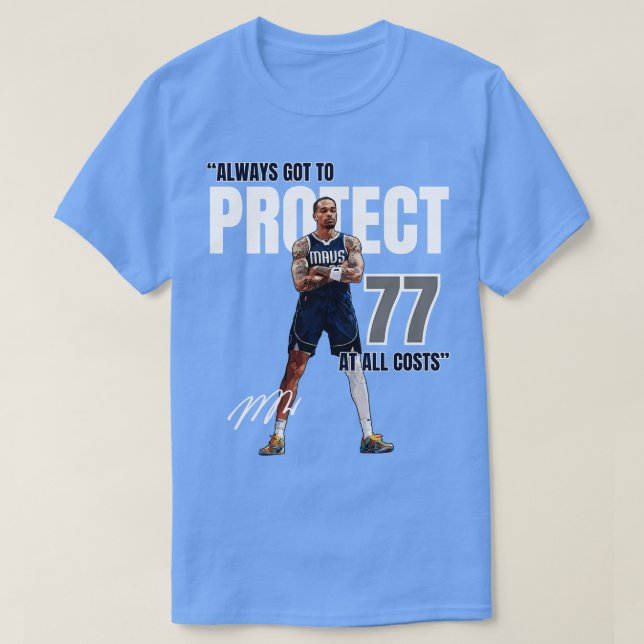 Camiseta Dallas siempre tiene que proteger 77 a toda costa  (Diseño del anverso)