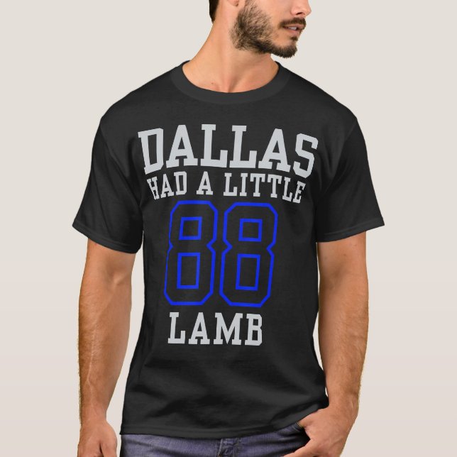 Camiseta Dallas Tenía Un Pequeño Aparato Deportivo De Corde (Anverso)