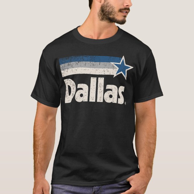 Camiseta Dallas Texas City Strong Dallas Tx Blue St (Anverso)