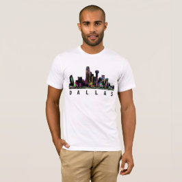 Camiseta Dallas, Texas en graffiti