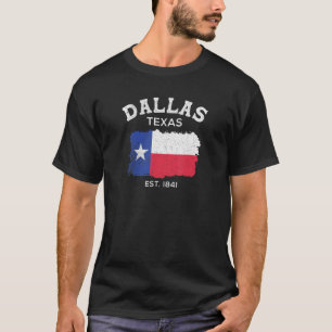 Camiseta Dallas Texas est 1841 para orgullosa Dallasite
