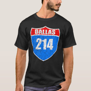 Camiseta Dallas Texas Interstate 45 Orgullo 214 Dis