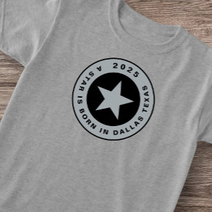 Camiseta Dallas Texas: La estrella del niño nace como un gr