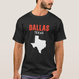 Camiseta Dallas Texas USA State America Travel Texan
