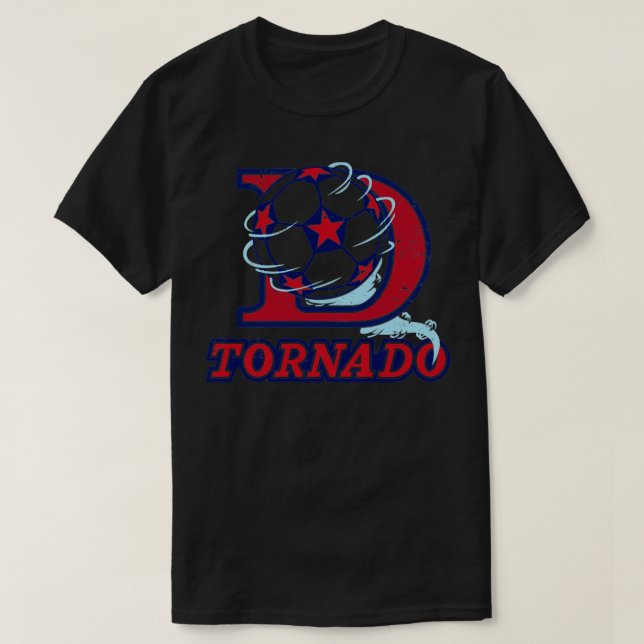 Camiseta Dallas Tornado Vintage TShirt 1967 (Diseño del anverso)