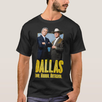 Camiseta Dallas TV Series Big Two