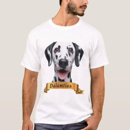 Camiseta Dalmacia ama el lindo y simpático perro dulce