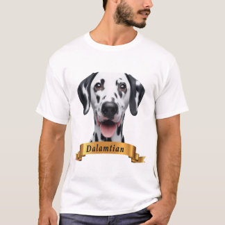 Camiseta Dalmacia ama el lindo y simpático perro dulce