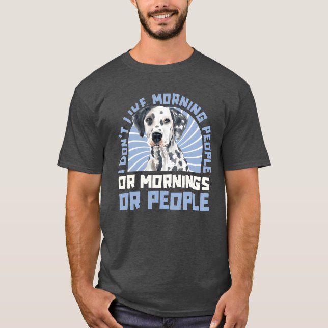 Camiseta Dalmaciones Perros amigos retro (Anverso)