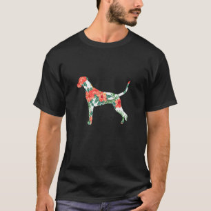 Camiseta Dálmata Aloha Hawaiano Perro 1
