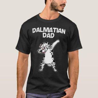 Camiseta Dálmata Cool Para Papá Dálmatas Padre Hip Hop D