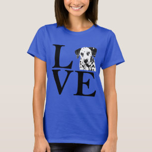Camiseta dálmata del amor