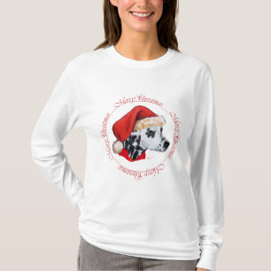 Camiseta Dálmata Feliz Navidad
