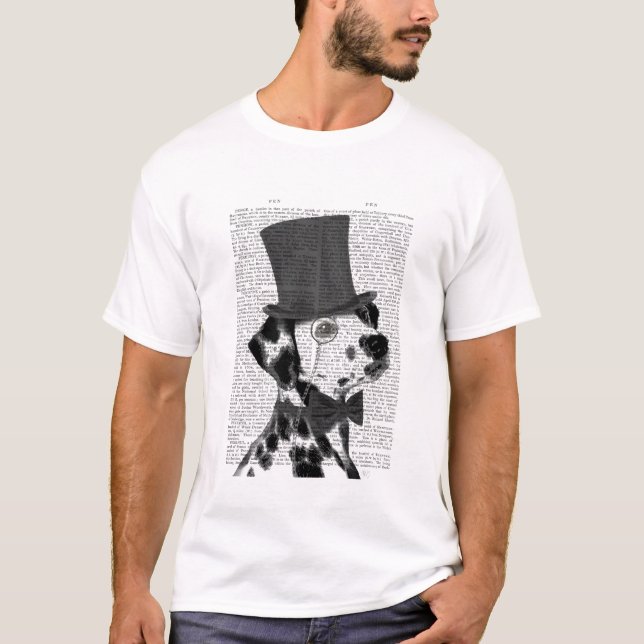 Camiseta Dálmata, Gorra y hedor formal (Anverso)