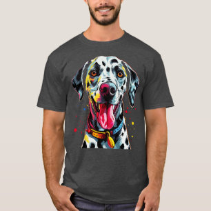 Camiseta Dálmata Sonriendo