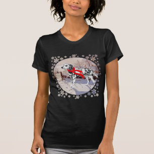 Camiseta Dálmata y Urraca de Invierno