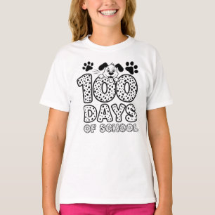 Camiseta Dálmatas 100 Días de Escuela