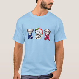 Camiseta Dálmatas de Navidad