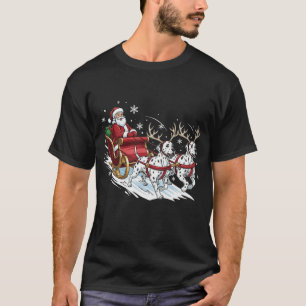 Camiseta Dálmatas Divertidos de Navidad Amante de la Navida