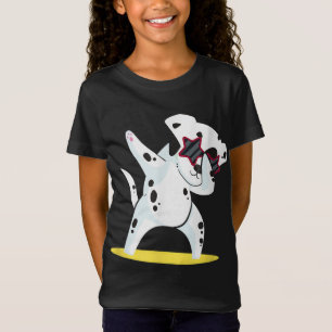Camiseta Dalmatia Dabbing I Dab Dog Dance I Funny Dalmatio
