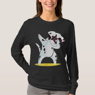 Camiseta Dalmatia Dabbing I Dab Dog Dance I Funny Dalmatio