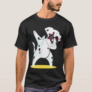 Camiseta Dalmatia Dabbing I Dab Dog Dance I Funny Dalmatio