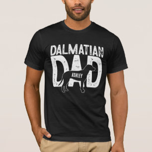 Camiseta Dalmatia Dog Dad Puppy Dad