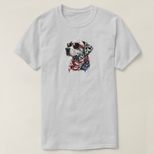 Camiseta Dalmatian 4 De Julio