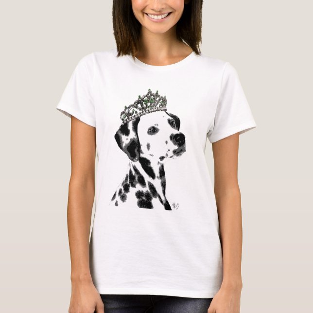 Camiseta Dalmatian con Tiara 2 (Anverso)