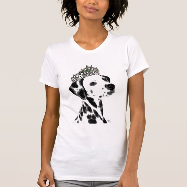 Camiseta Dalmatian con Tiara 2 (Anverso)