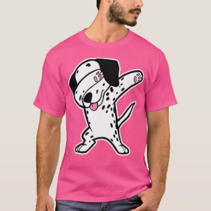 Camiseta Dalmatian Dabbing Divertido Dalmar Dab Dog Dance