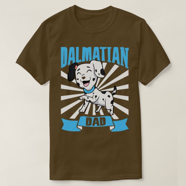 Camiseta Dalmatian Dad (Diseño del anverso)