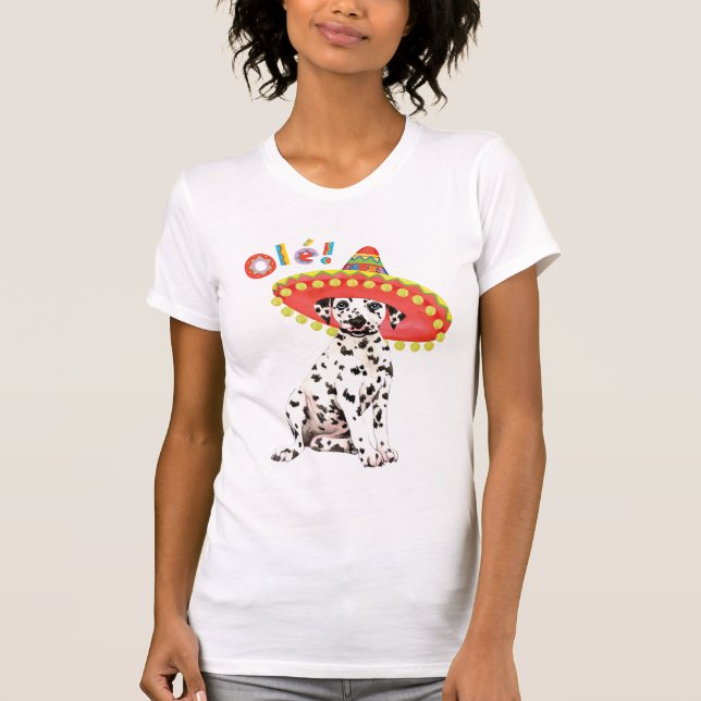 Camiseta Dalmatian de la fiesta (Anverso)