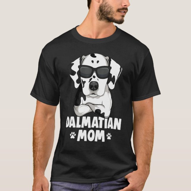 Camiseta Dalmatian Dog Mom Womens (Anverso)